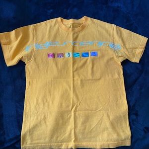 •iridescence brockhampton yellow t-shirt